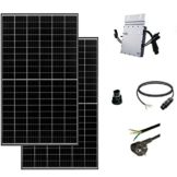 Eckert NewEngergy Balkonkraftwerk 600/740 W Mini-PV-Anlage Plug & Play Lösung Solar Photovoltaikanlage Solarmodul Steckfertig Komplettset - 1